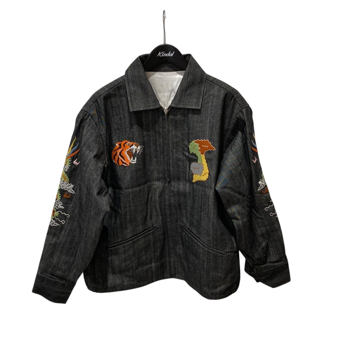 THREEFACE(スリーフェイス) THREE SKULLS VIETNAM JACKETデニム