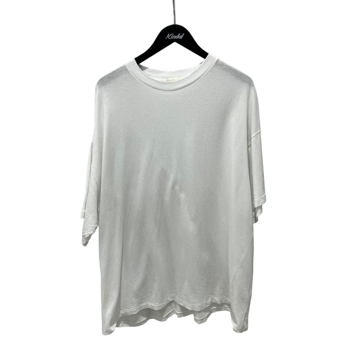 COMOLI(コモリ) コットン メッシュ TシャツTシャツb01-05036 b01-05036