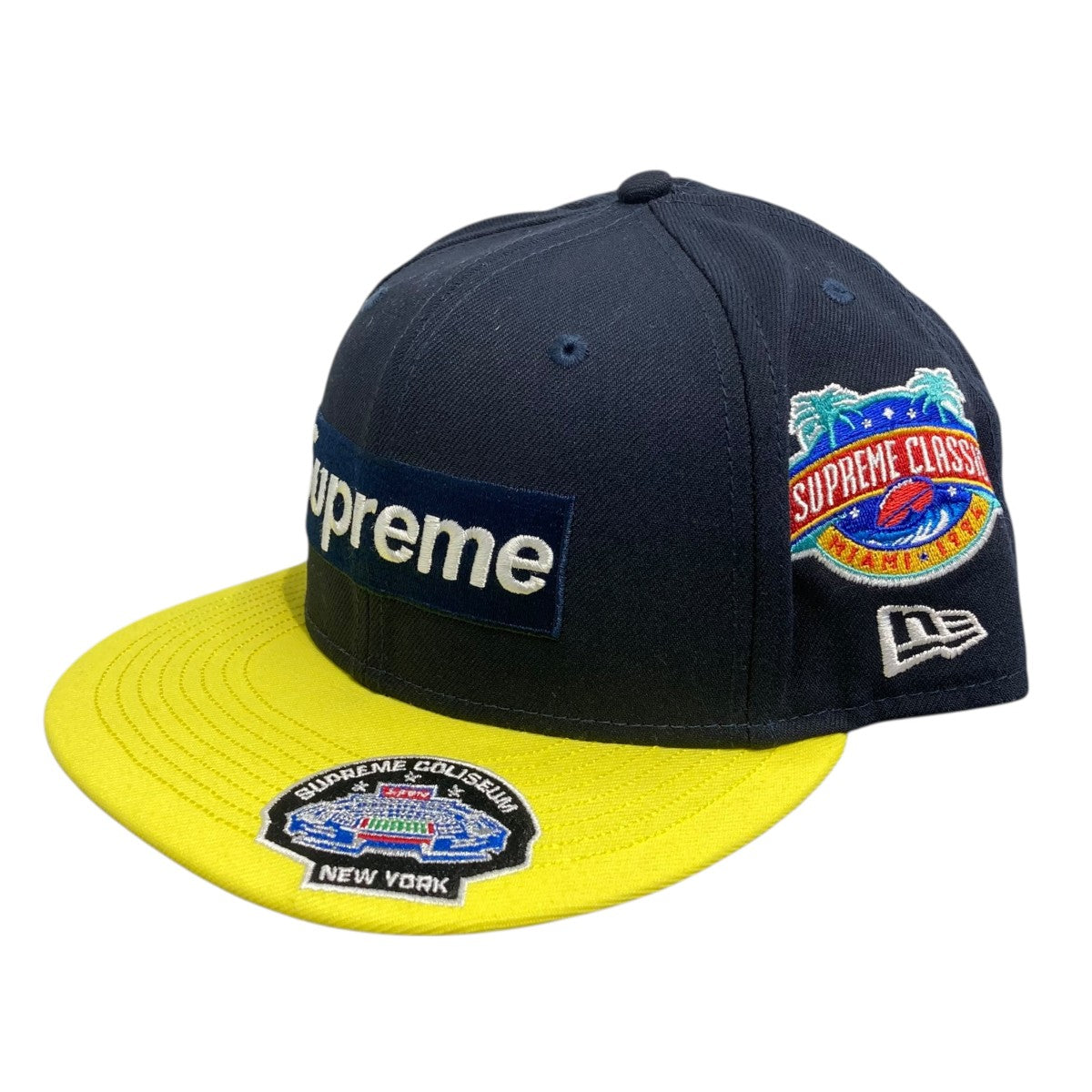 SUPREME ネイビーキャップ Sロゴ刺繍 Supreme Sロゴ ネイビーキャップ Supreme シュプリーム 2024AW Pigment