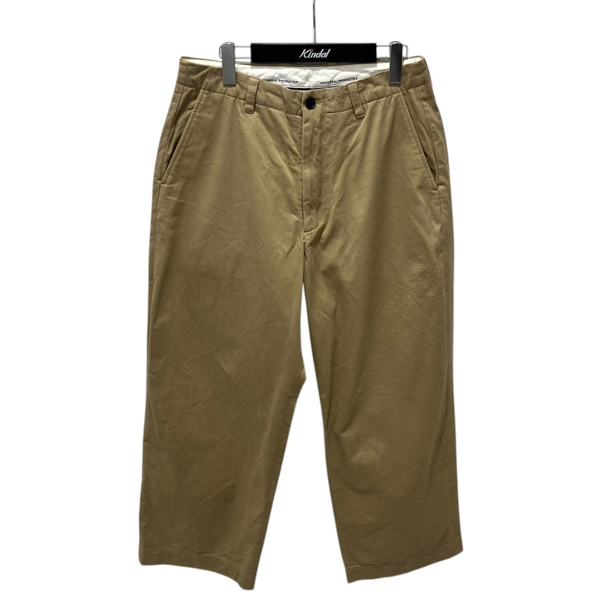 UNIVERSAL PRODUCTS．(ユニバーサルプロダクツ) NO TUCK WIDE CHINO