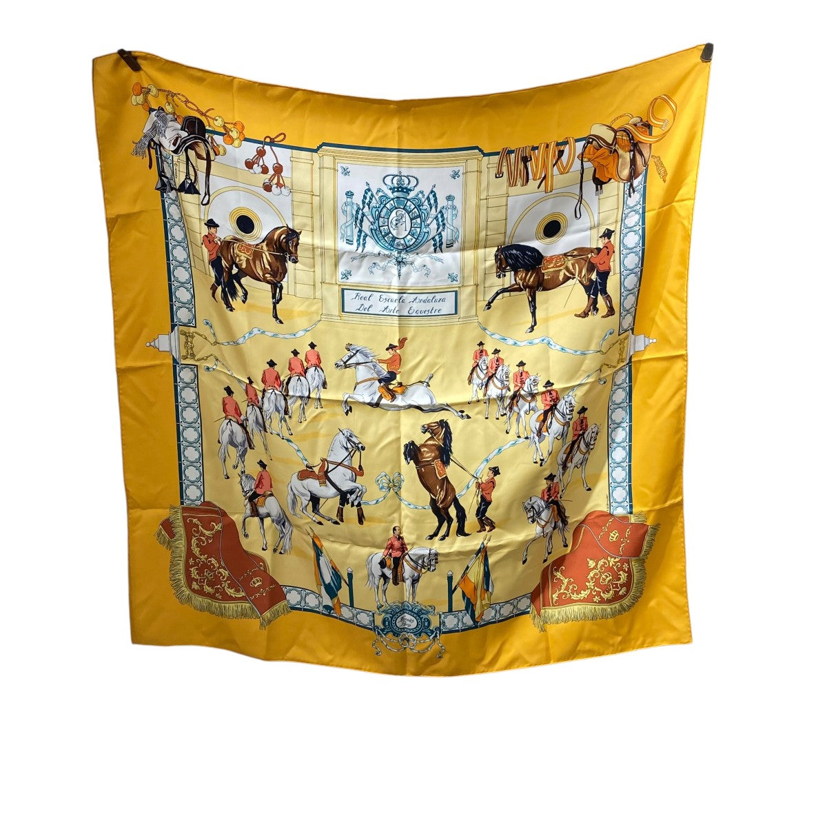 HERMES(エルメス) カレ90 REAL ESCUELA ANDALUZAアンダルシア馬術学校