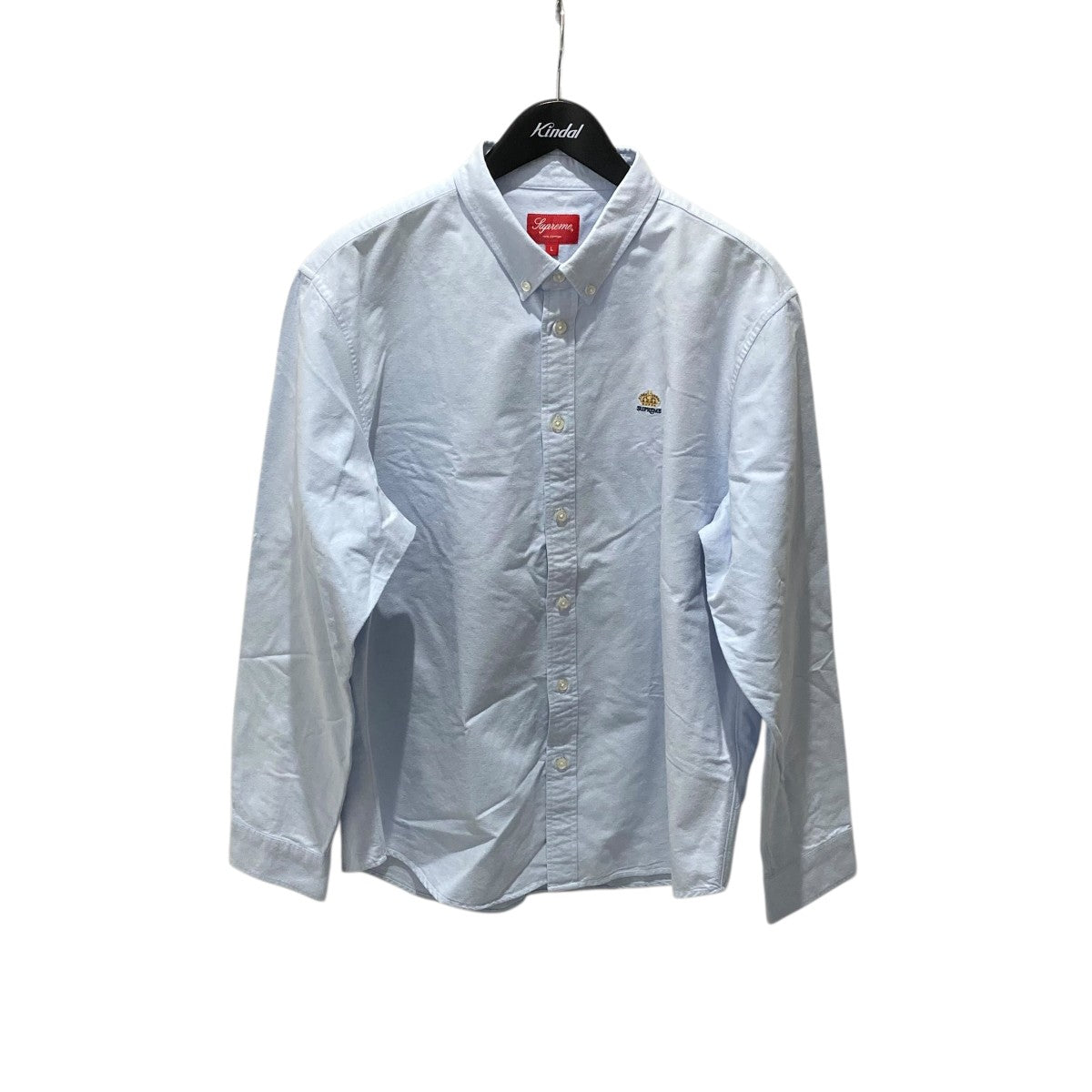 Supreme(シュプリーム) ボタンダウンシャツ ブルー サイズ L｜【公式