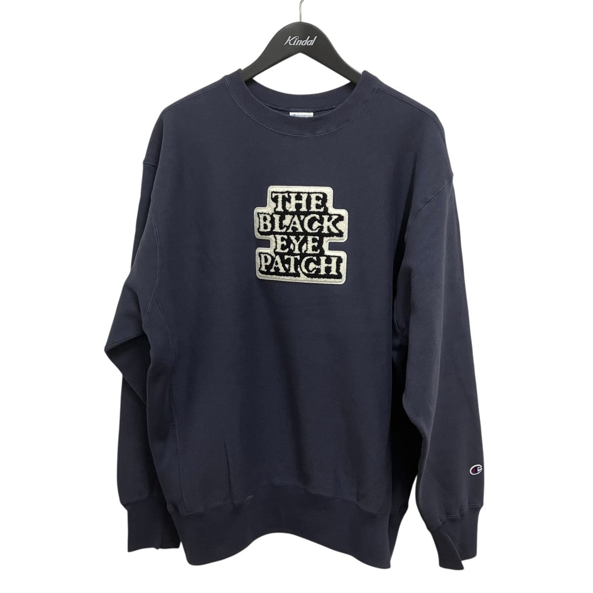 THE BLACK EYE PATCH×Champion OG LABEL CREW SWEATクルーネック
