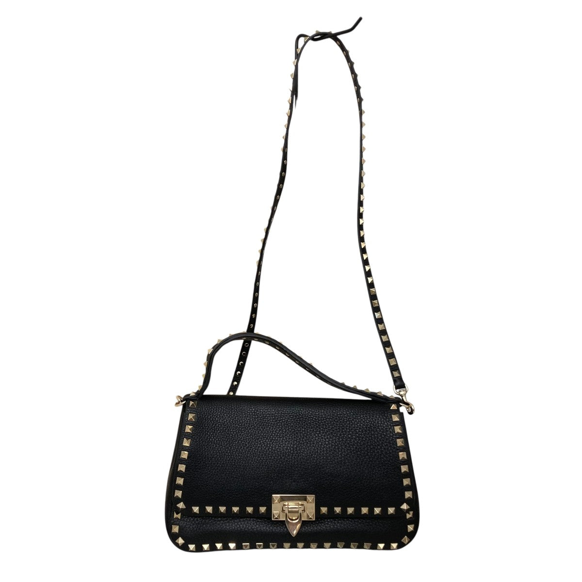 ロックスタッズ トップハンドルショルダーバッグ