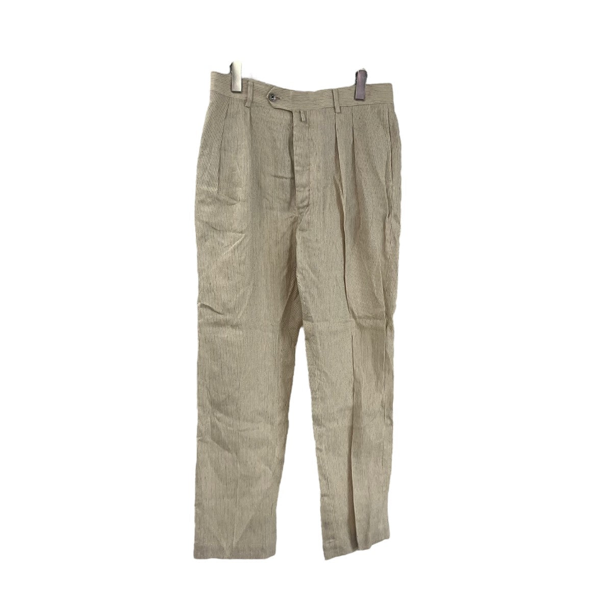 NEAT SICILIAN LINEN STRIPE Wide Type1リネンパンツ 古着・中古-1枚目のアイテム画像