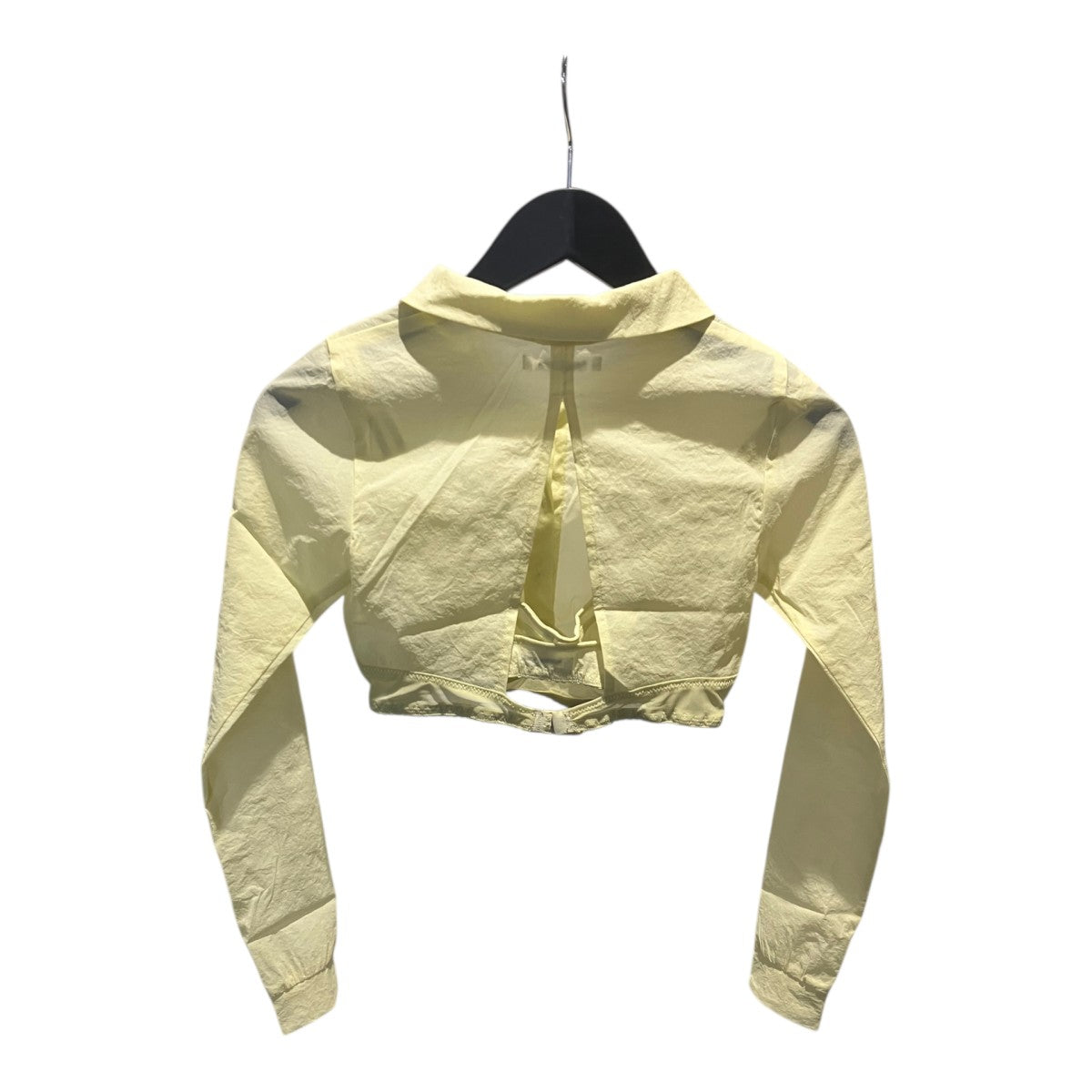 FUMIKA UCHIDA FU-T-TP010 Stretch Taffeta Layered Bra Top Shirtブラウス、 古着・中古-2枚目のアイテム画像