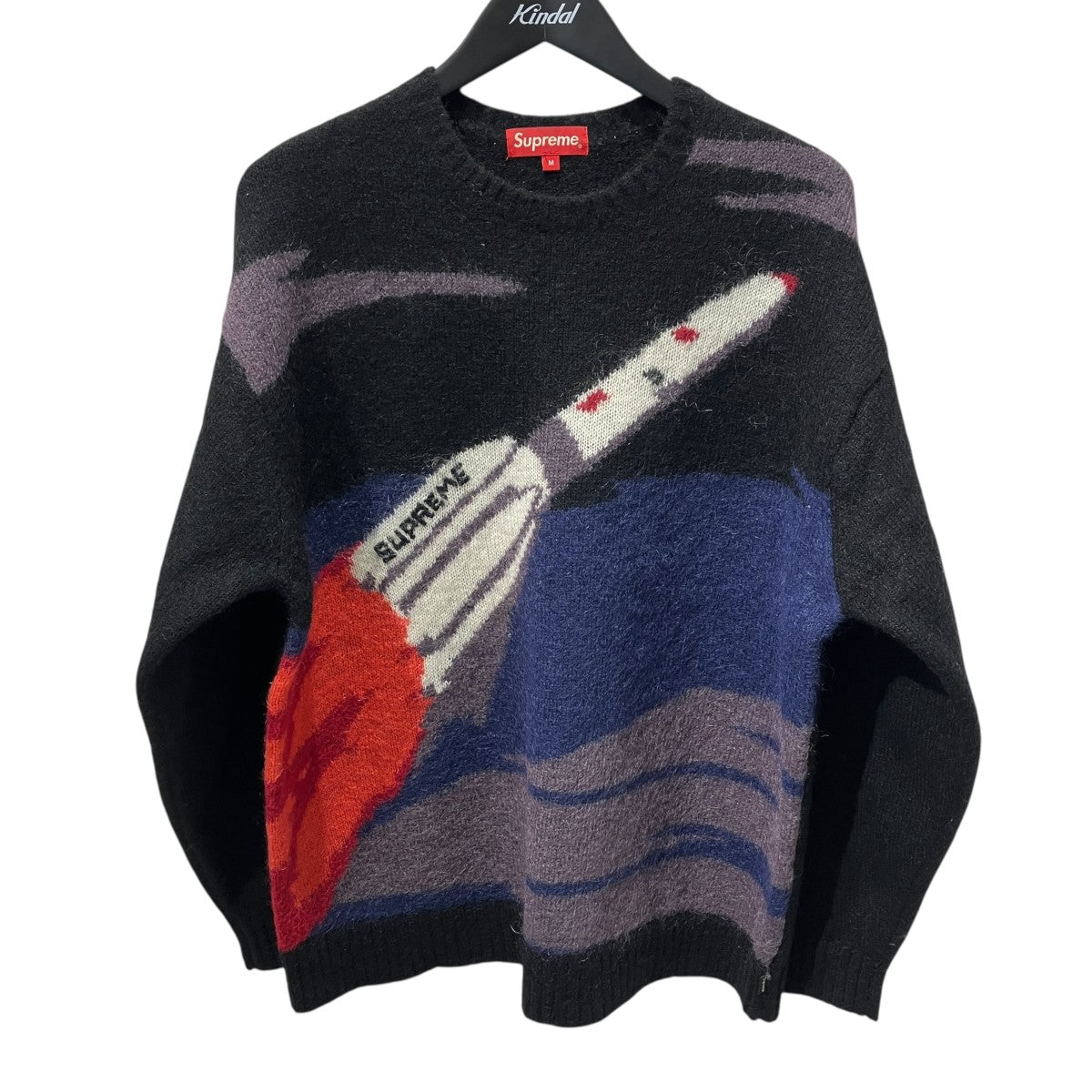 Supreme(シュプリーム) 22AWrocket sweaterニット ブラック サイズ M