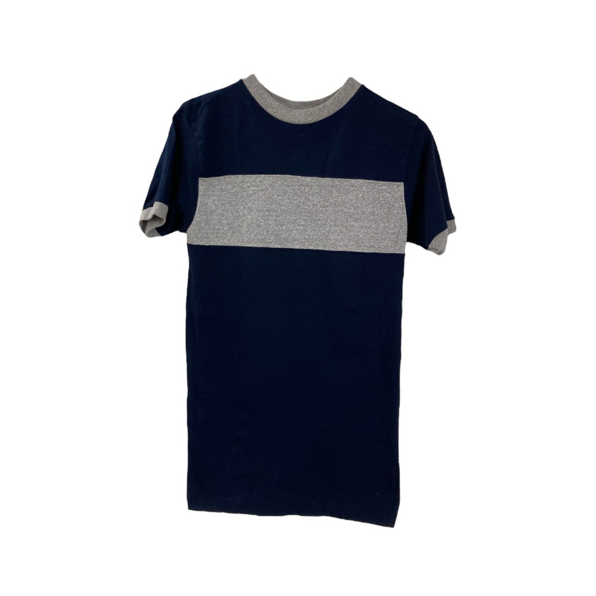 80s champion チャンピオン Tシャツ NAVY トリコ L Champion(チャンピオン) 80s USA製 トリコタグ 切替デザインTシャツ