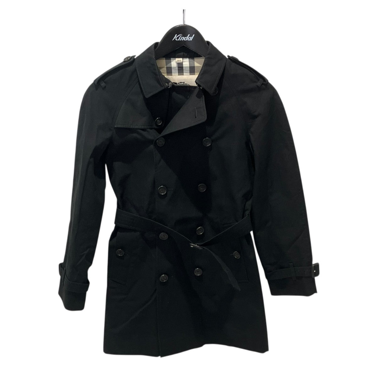 BURBERRY(バーバリー) ショートトレンチトレンチコート ブラック
