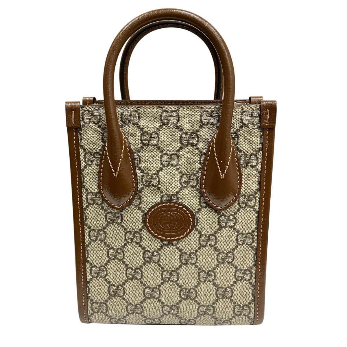 GUCCI(グッチ) ショルダーバッグ671623 671623 - ベージュ×ブラウン