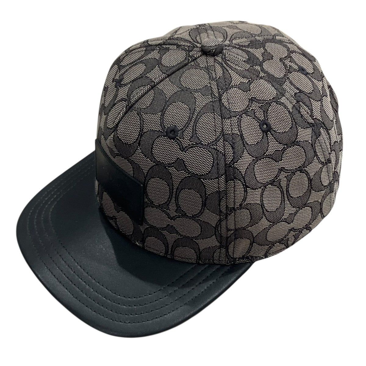 未使用品 コーチ キャップ シグネチャー ハット 帽子 ブラック COACH COACH(コーチ) シグネチャーフラットブリムハットキャップ ブラック