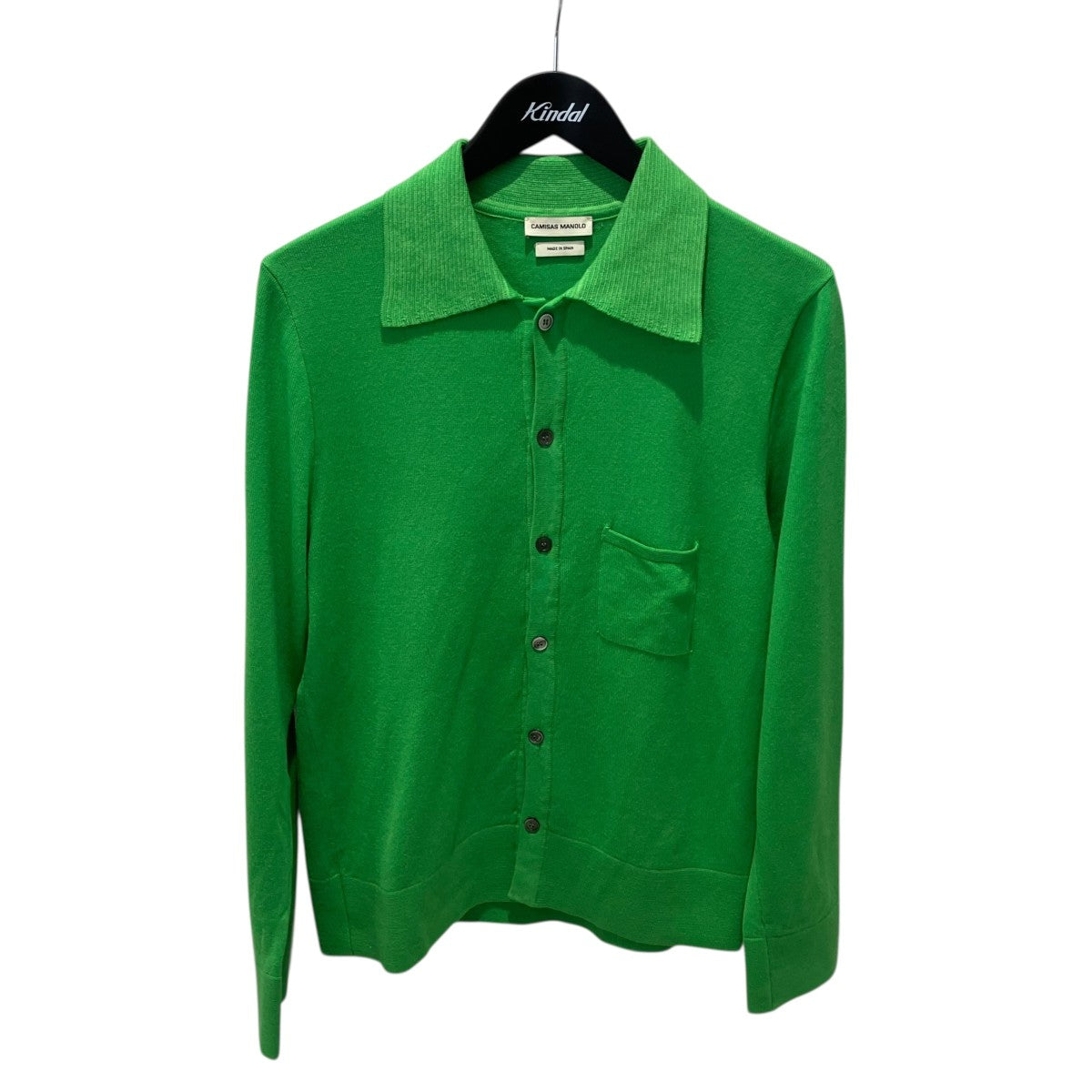CAMISAS MANOLO(カミサス マノロ) INOX KNITTED SHIRT半袖ポロシャツ