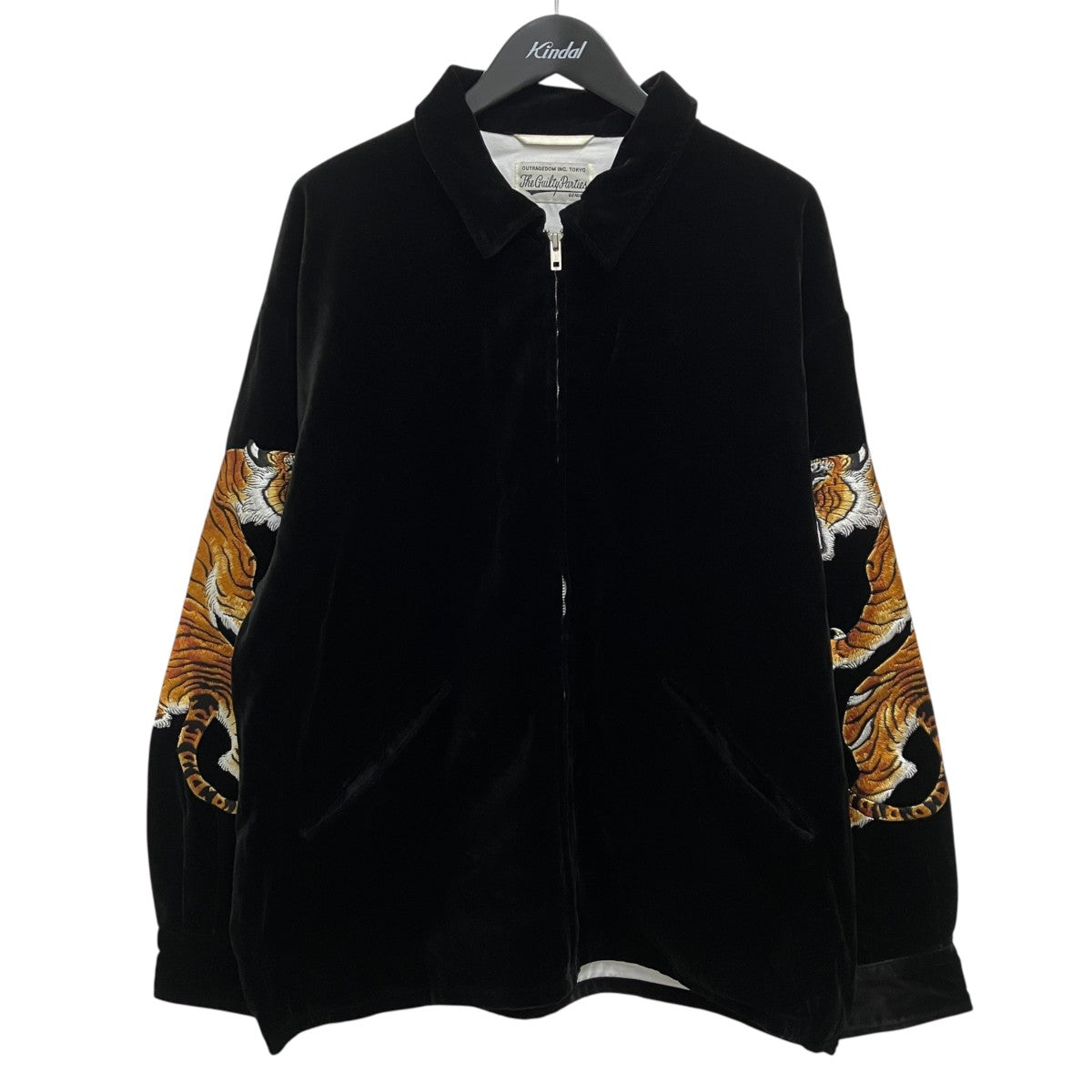 WACKO MARIA×TIM LEHI 23AWVELVET VIETNAM JACKETジップジャケット