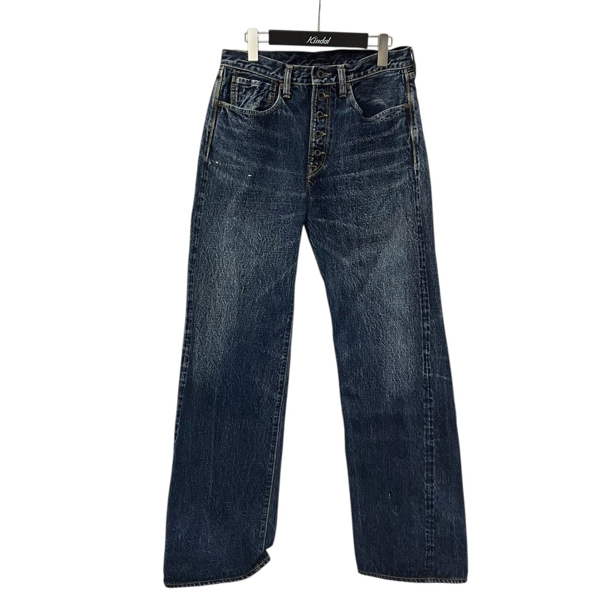 KAPITAL(キャピタル) セルビッチ赤耳 VINTAGE加工デニムデニムパンツ