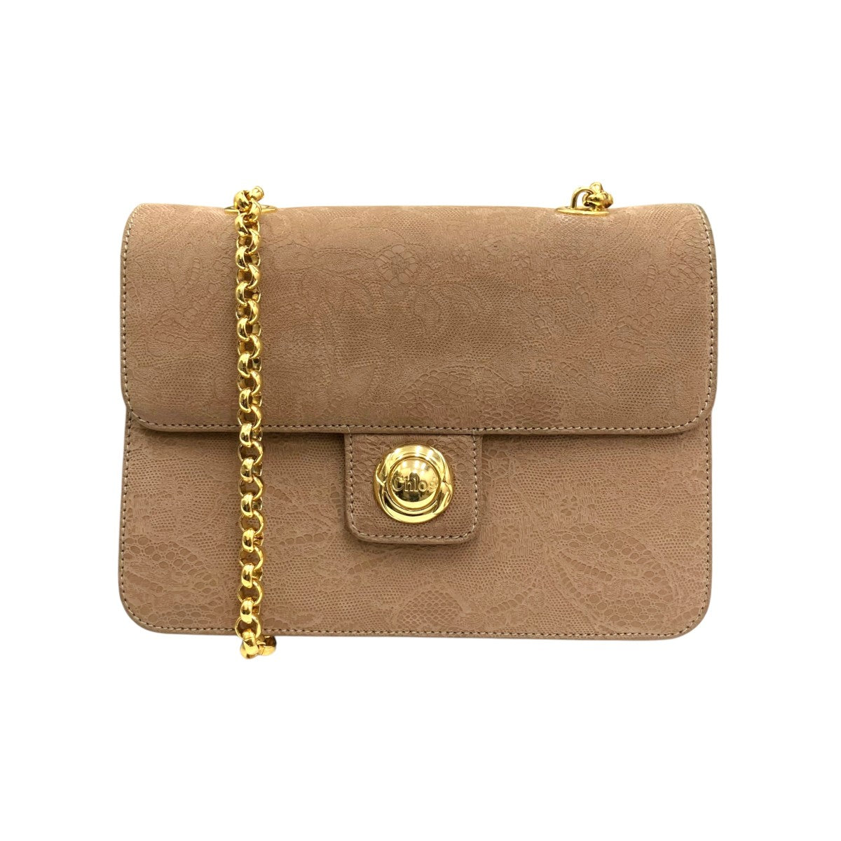Chloe(クロエ) チェーンショルダーバッグ ベージュ｜【公式】カインド