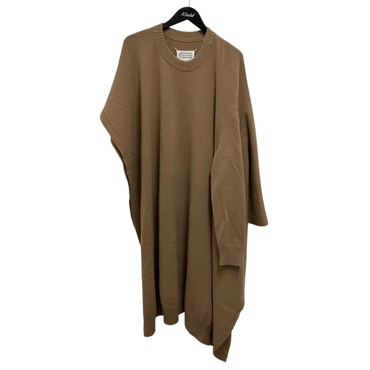 Maison Margiela(メゾンマルジェラ) 19AWCREWNECK WOOL PONCHO変形