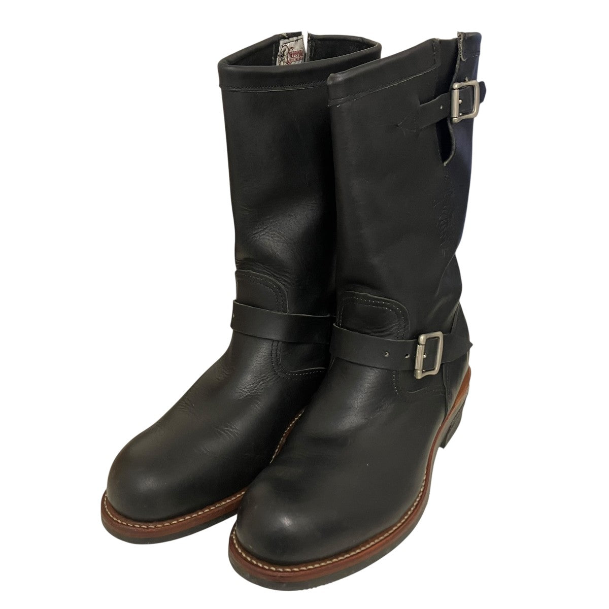 専用出品 CHIPPEWA(チペワ) Black Motorcycleエンジニアブーツ27899 27899