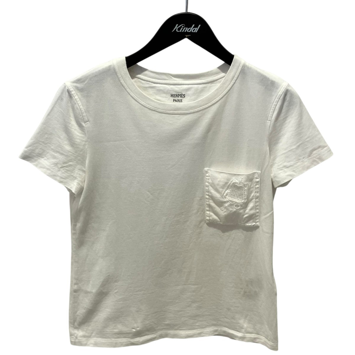 HERMES(エルメス) 21SS刺繍入りポケットTシャツ16-7710 16-7710 