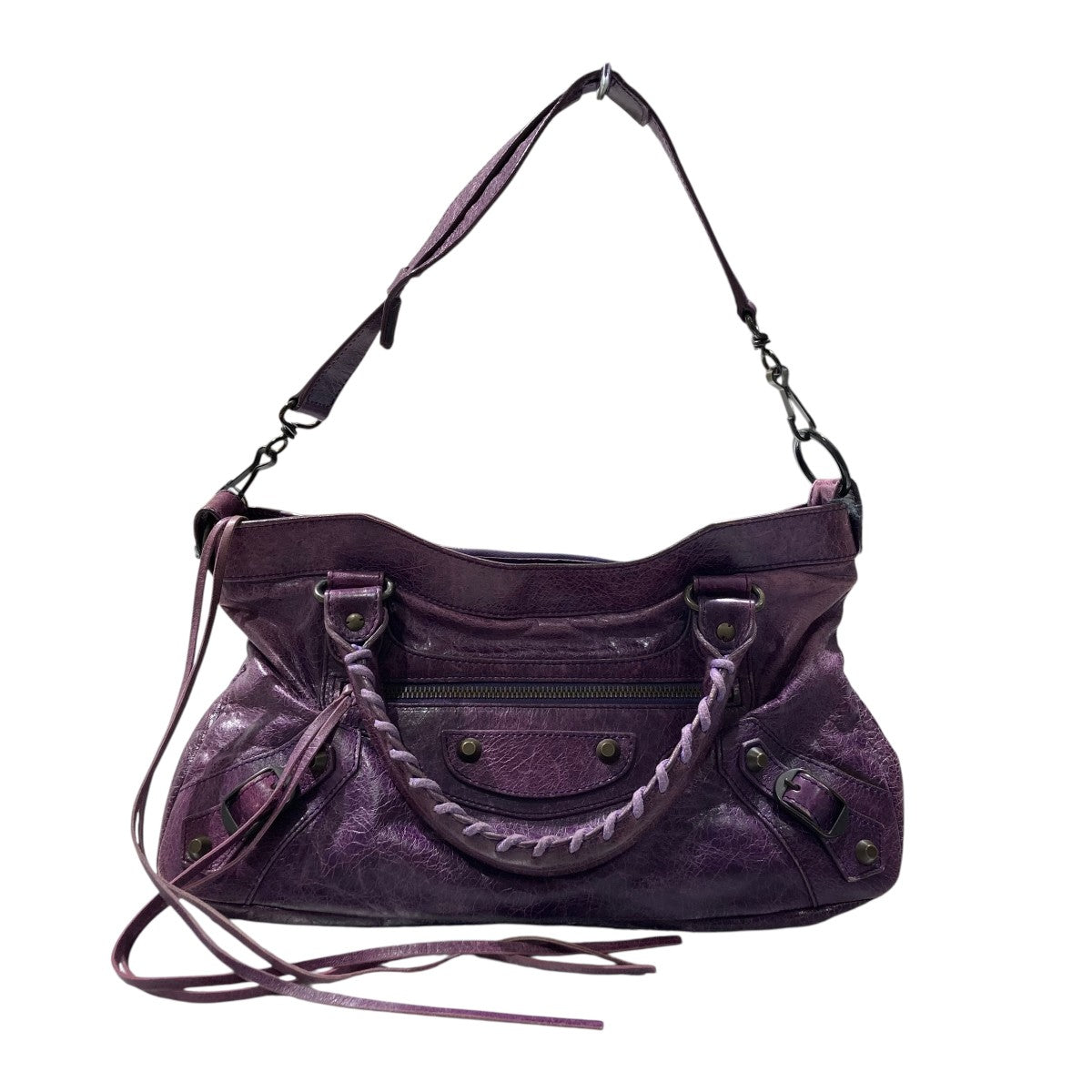 バレンシアガ ファースト　パープルバック　2way 103208 N30849 BALENCIAGA(バレンシアガ) 2WAYバッグ103208 103208 - パープル