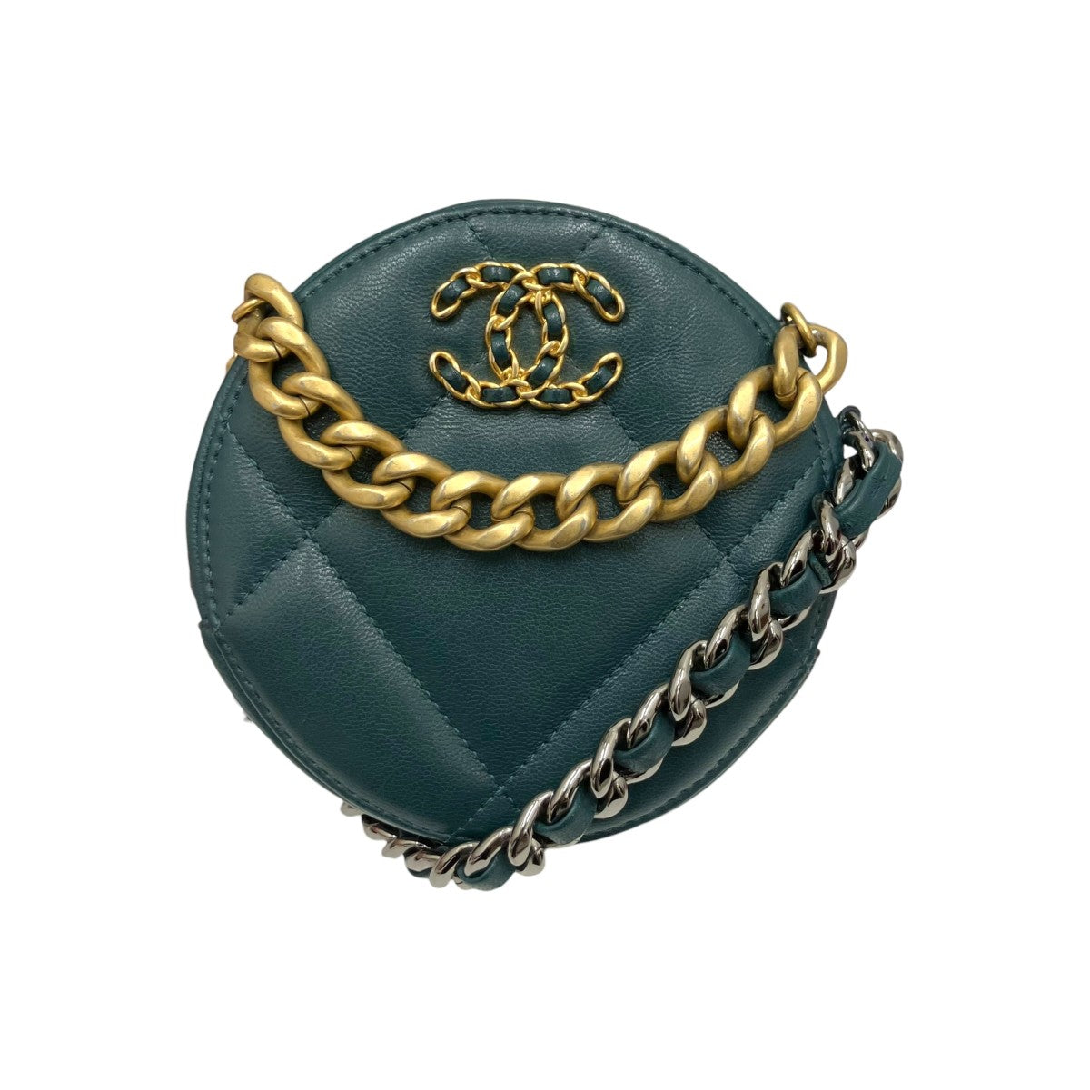 CHANEL(シャネル) チェーンショルダーバッグ 3059**** グリーン