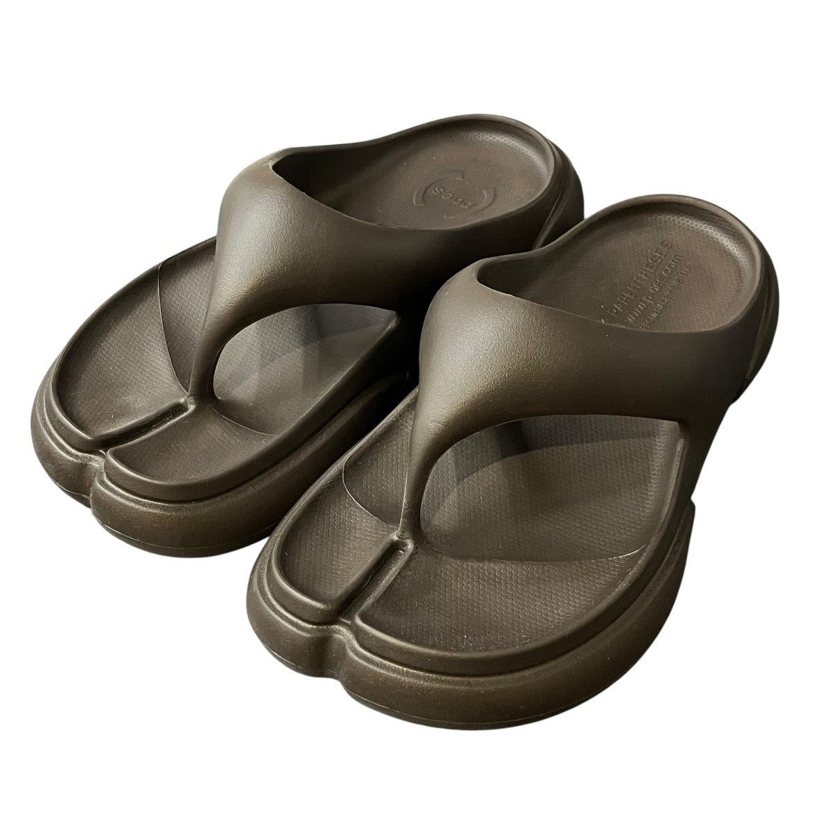 TODAYFUL paes-04 New Flipflop サンダル ブラウン TODAYFUL(トゥデイフル) paes-04 New Flipflopサンダル ダークブラウン