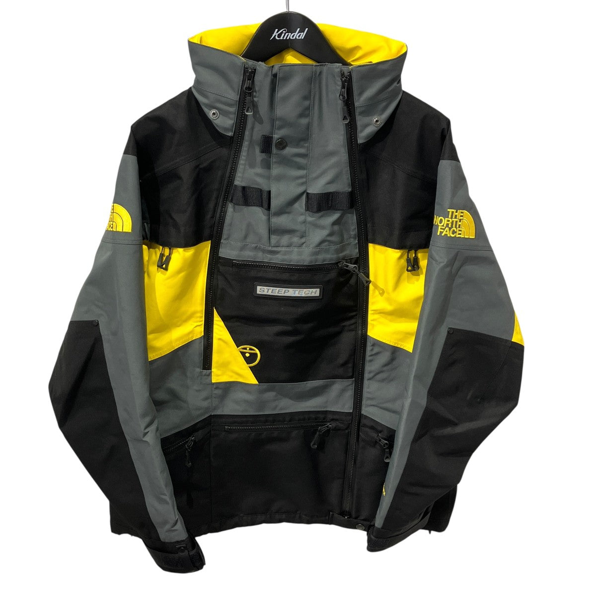 NEFF レターマンジャケット 黒 黄色 THE NORTH FACE(ザノースフェイス) GORE-TEX STEEP TECH 96 APOGEE