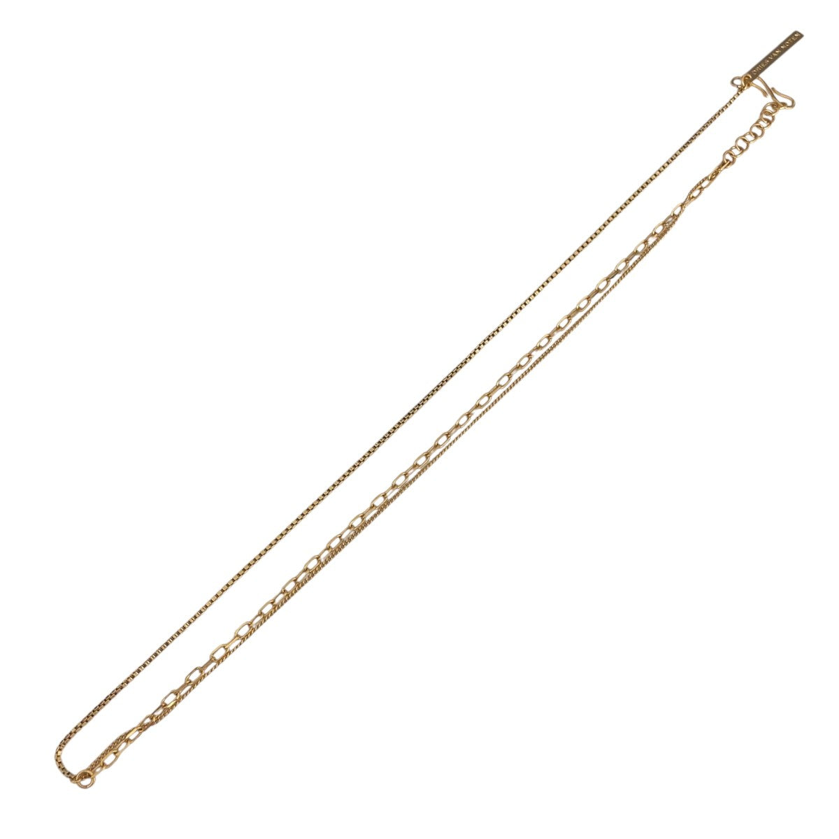 DRIES VAN NOTEN ドリス ネックレス 本人期 新品未使用　即発送 DRIES VAN NOTEN(ドリスヴァンノッテン) ネックレス ゴールド｜【公式