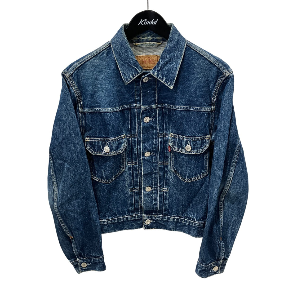 S*中様 ユーロリーバイス　セカンド　デニムジャケット70502 LEVI'S(リーバイス) 90s70502 セカンド イタリア製デニムジャケット