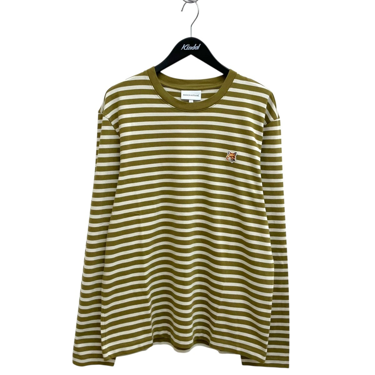 MAISON KITSUNE(メゾンキツネ) FOX HEAD PATCH REGULAR MARIN TEE