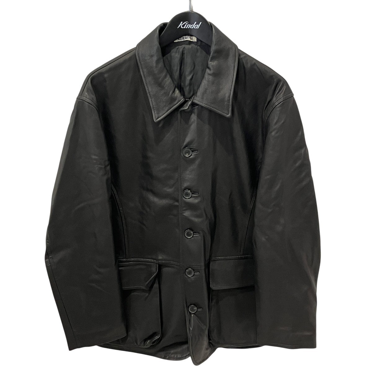 AURALEE(オーラリー) 26SSTEXTURED LAMB LEATHER BLOUSONレザーコート