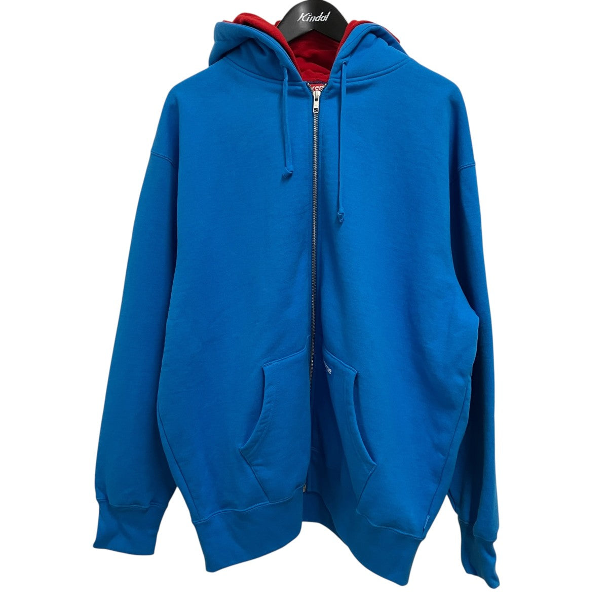 22AWDouble Hood Facemask Zip Up Hooded Sweatshirtジップパーカー