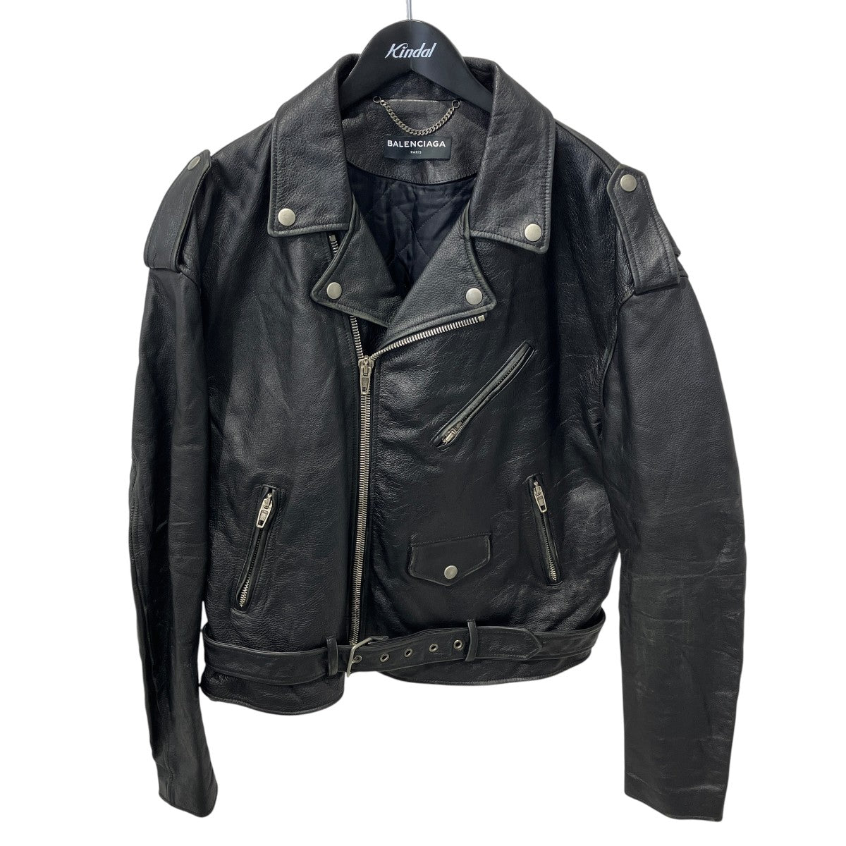 BALENCIAGA(バレンシアガ) 17AWユーズド加工オーバーサイズダブル
