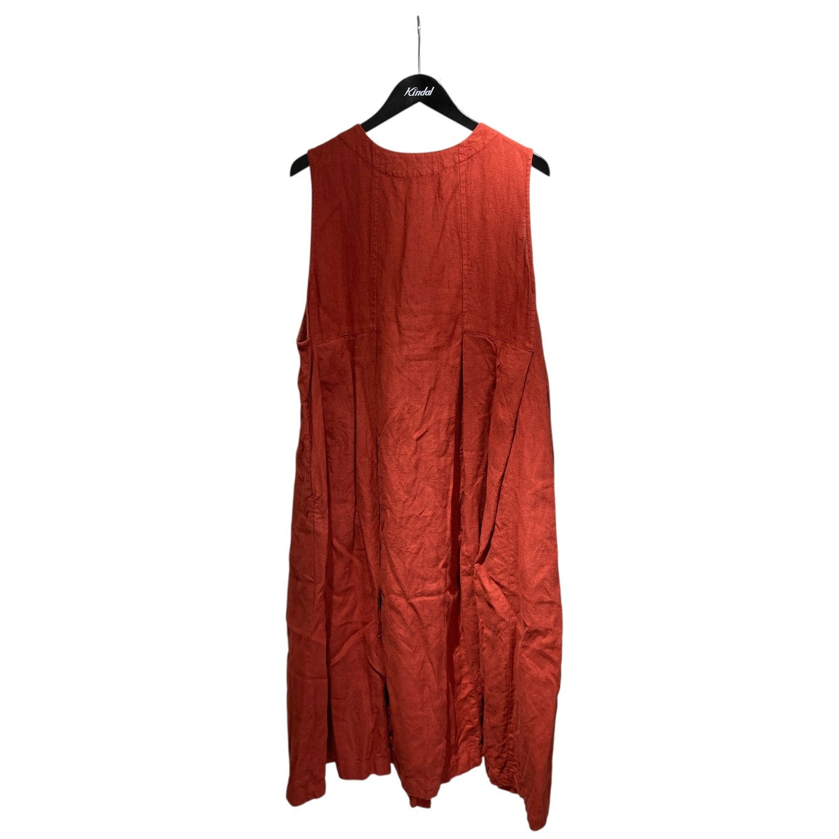 nest Robe - 美品 23AW nest Robe ネストローブ リネンブレンド UpcycleLino 裏毛 メッセージプルオーバー IMPISH スウェット 01233-1035 F グレー レディース 古着 中古 USED nest Robe(ネストローブ) 23AW起毛リネン テントラインワンピース01233