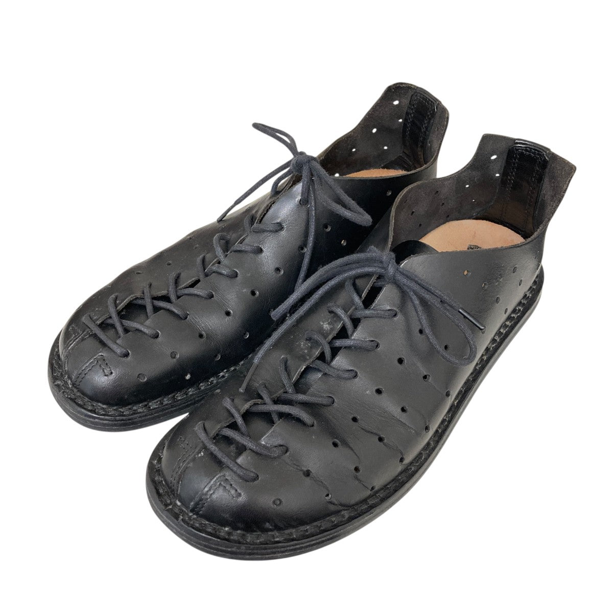 Trippen(トリッペン) GOLFレザーシューズ ブラック サイズ 38(約24cm