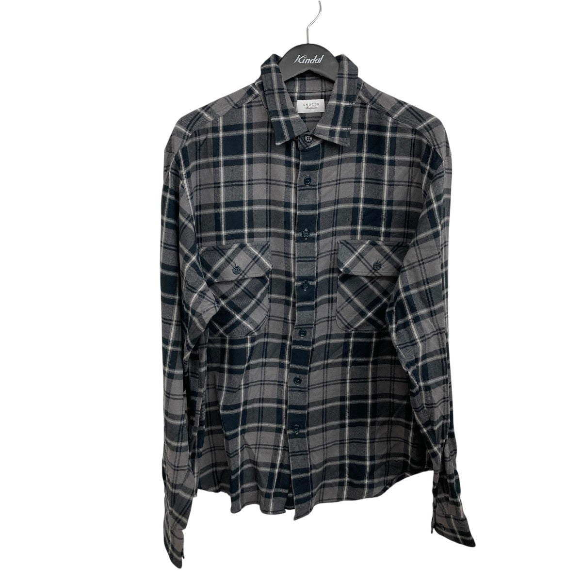 UNUSED(アンユーズド) 25AWRAYON PLAID SHIRTSチェックシャツUS2524