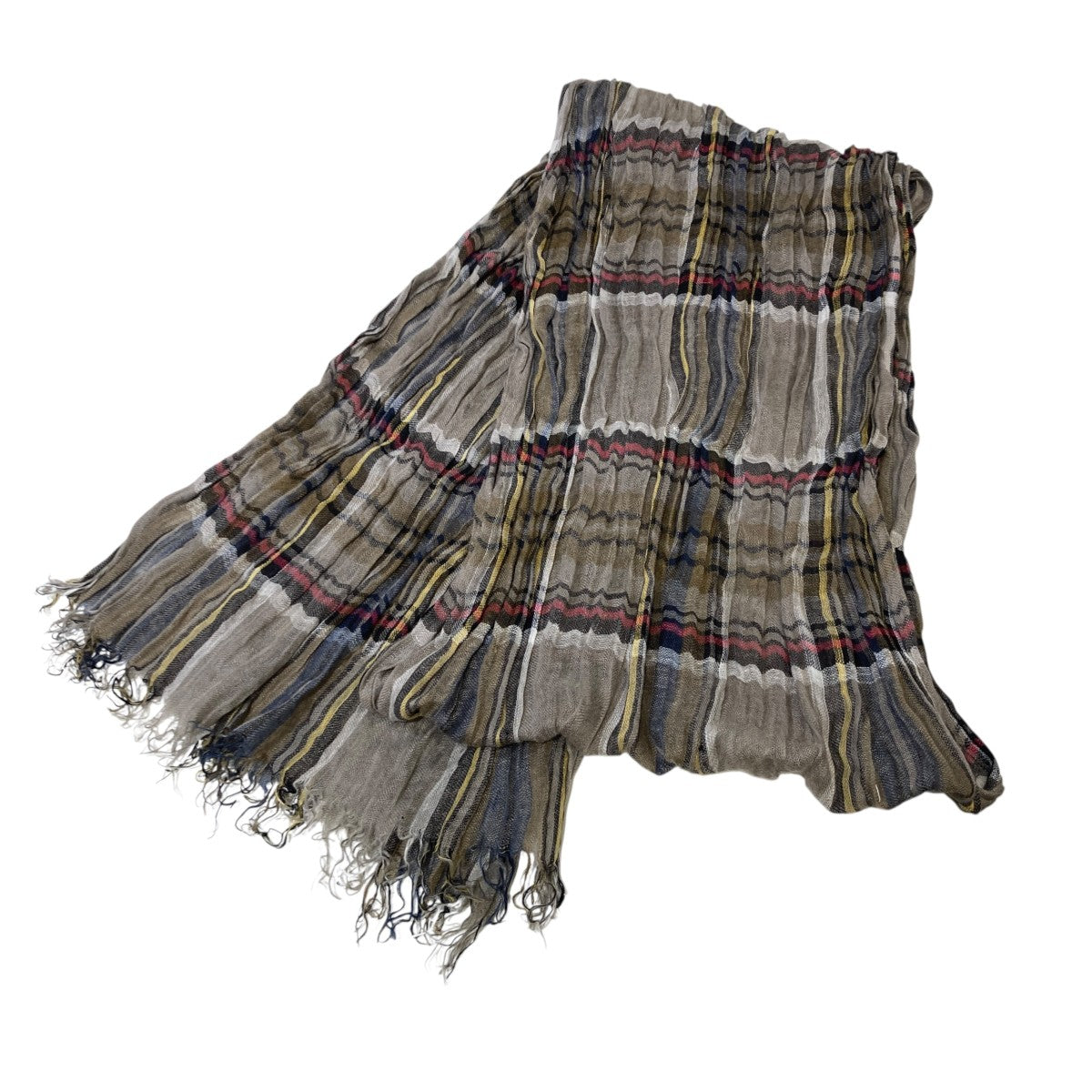 BRUNELLO CUCINELLI(ブルネロ・クチネリ) チェックリネンストール