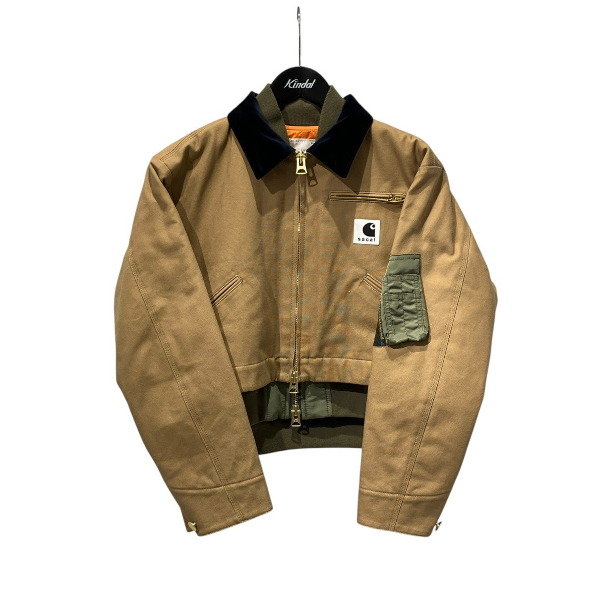 Canvas MA-1 Jacket Detroitジャケット23-06741