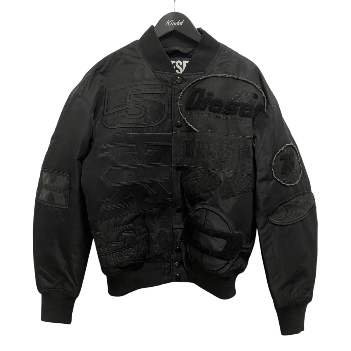 DIESEL(ディーゼル) スタジャンA04982 A04982 ブラック サイズ M DIESEL(ディーゼル) スタジャンA04982 A04982 ブラック サイズ M