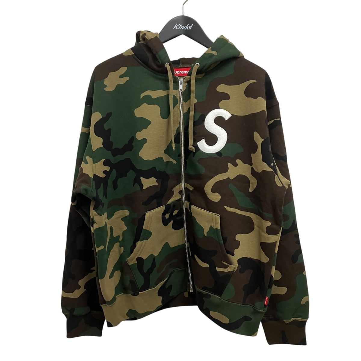 Supreme(シュプリーム) S Logo Zip Up Hooded Sweatshirt WOODLAND