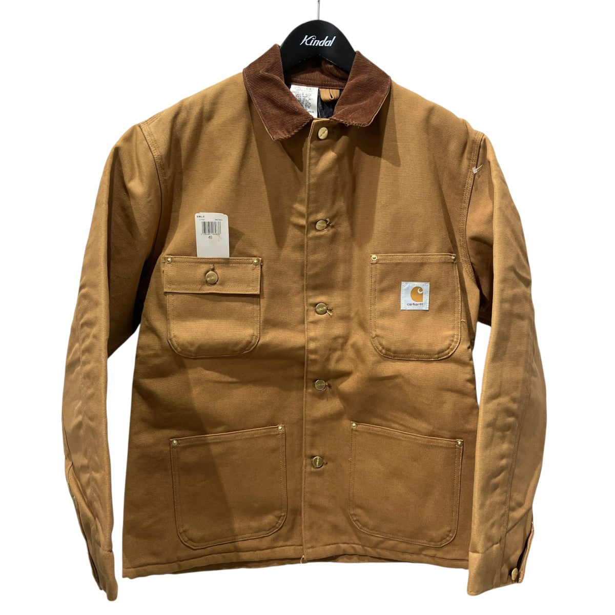 【最終値下げ】Carhartt カバーオール　00年代前半セットアップ CarHartt(カーハート) 1994sカバーオール ブラウン サイズ 40｜【公式