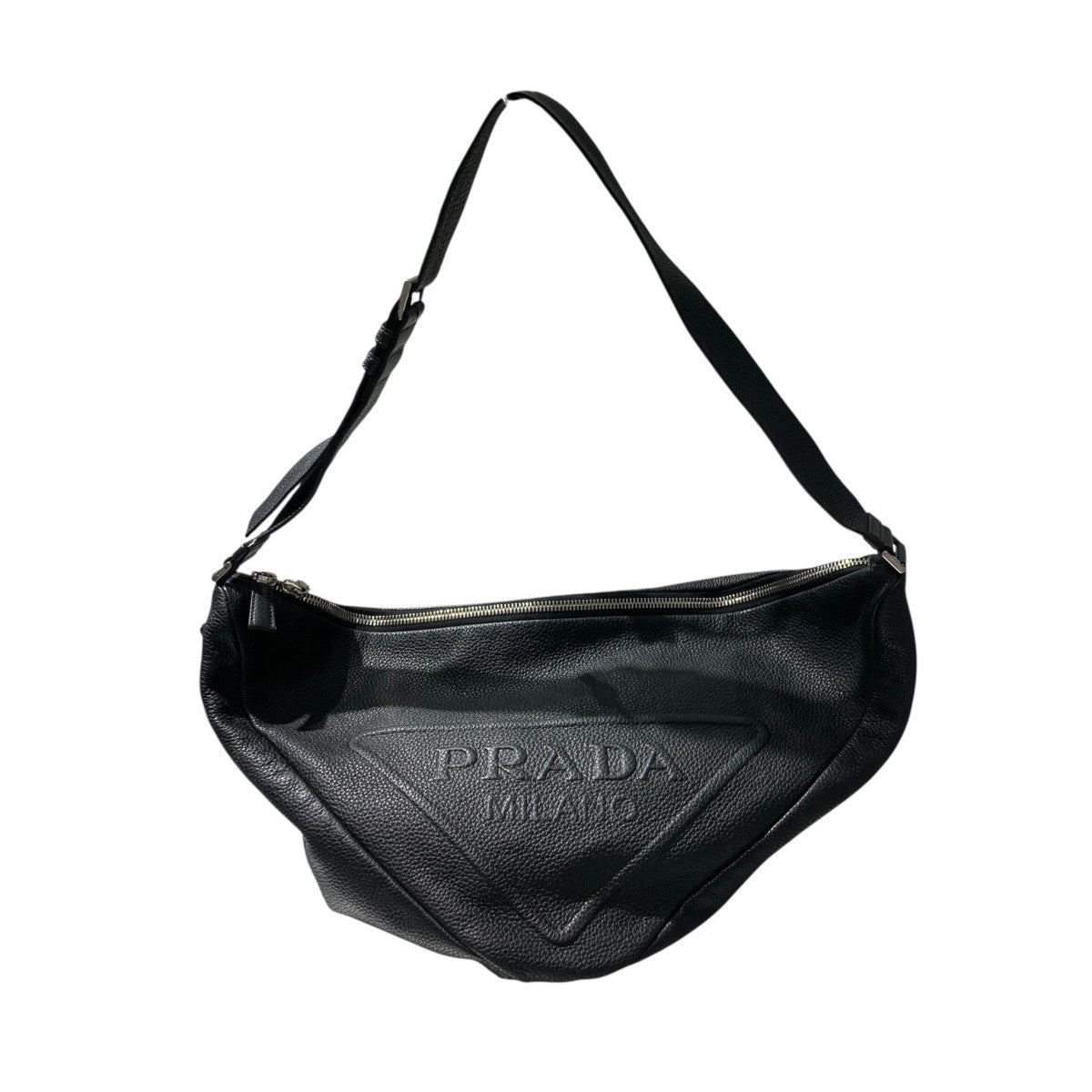 プラダ トライアングル ヴィッテロダイノレザーショルダーバッグ2VY007
