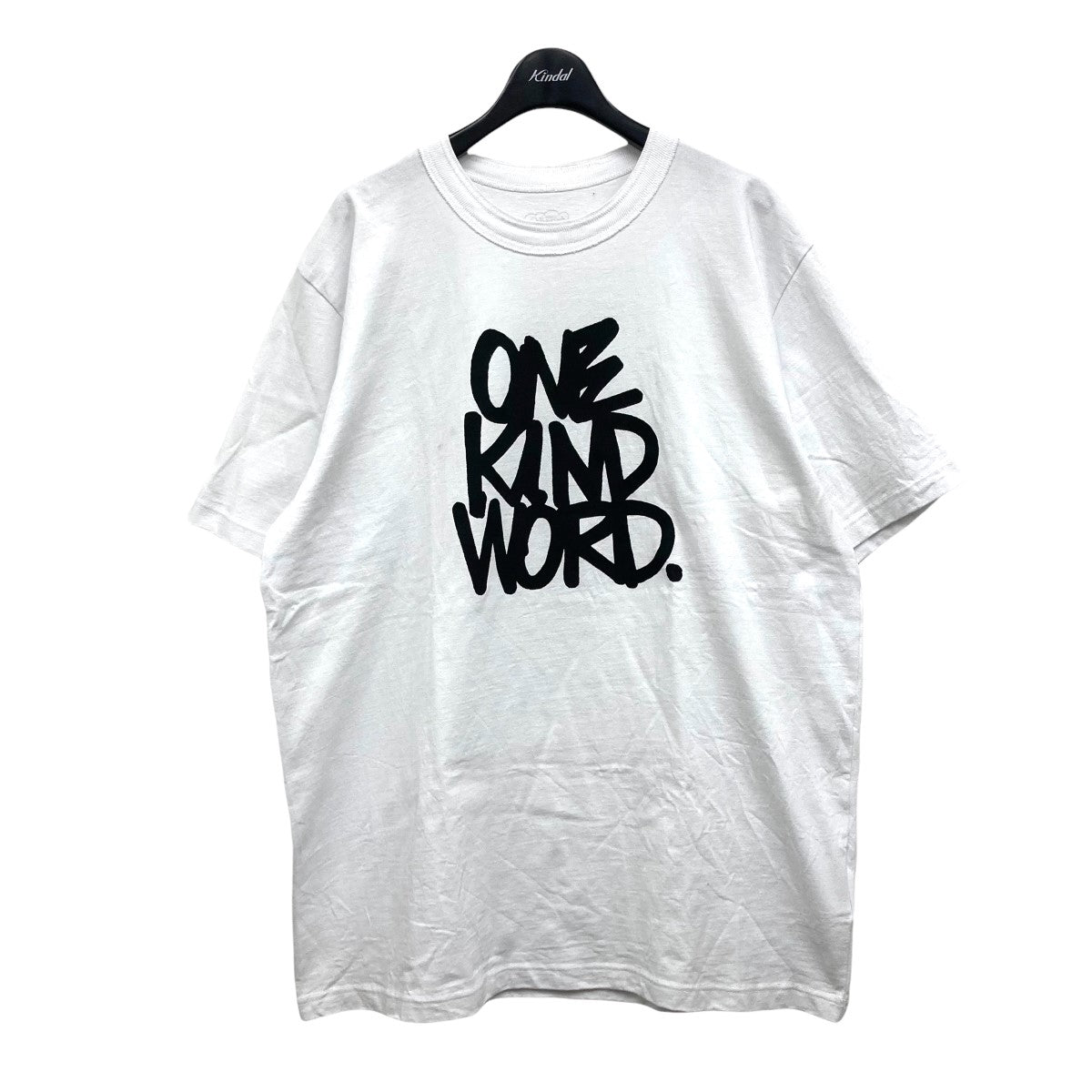 sacai(サカイ) 2021AW 「Eric Haze T-Shirt」 ONE KIND ＷORD プリントTシャツ 21-0303S ホワイト  サイズ 14｜【公式】カインドオルオンライン ブランド古着・中古通販【kindal】