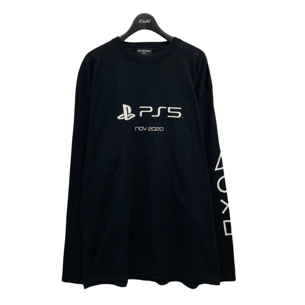 BALENCIAGA×PS5 長袖Tシャツ ブラック サイズ 14｜【公式】カインドオルオンライン ブランド古着・中古通販【kindal】