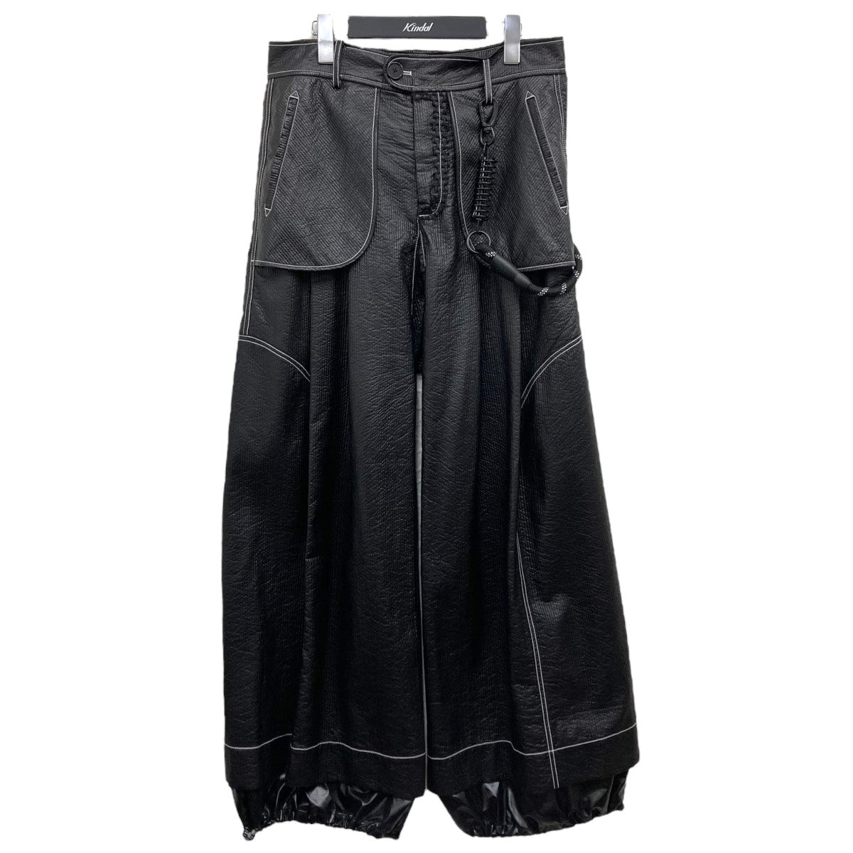 NUTEMPEROR PU LEATHER WIDE PANTS ズボンYofficial