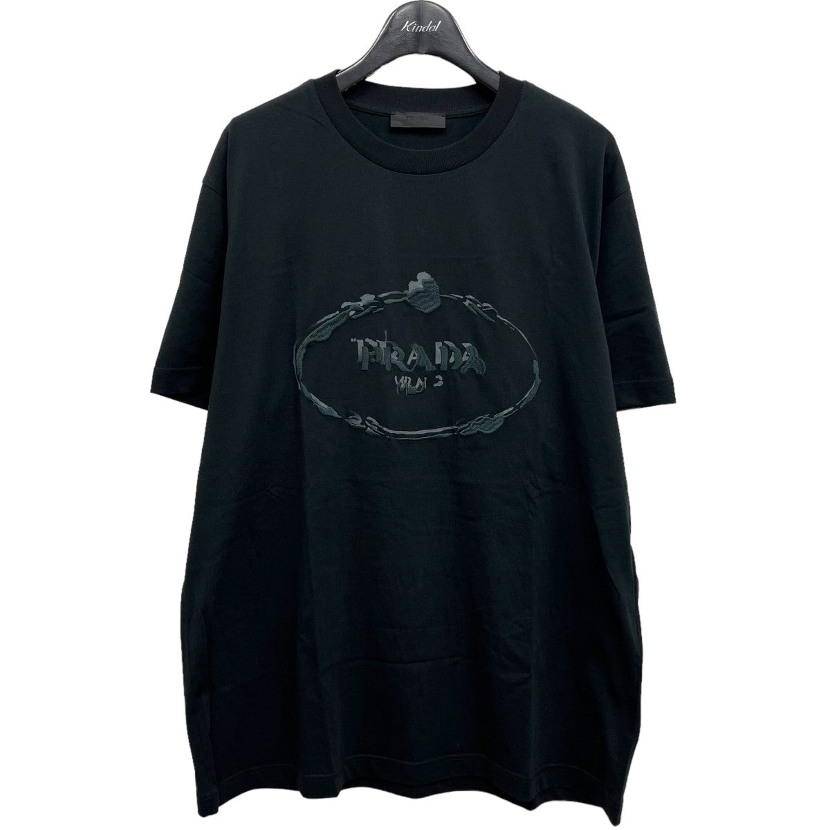 PRADA(プラダ) ロゴTシャツ UJN555 ブラック サイズ 13｜【公式】カインドオルオンライン ブランド古着・中古通販【kindal】