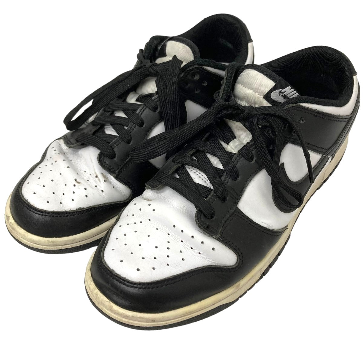 NIKE(ナイキ) 「Nike Dunk Low Retro White／Black」スニーカー DD1391 ...