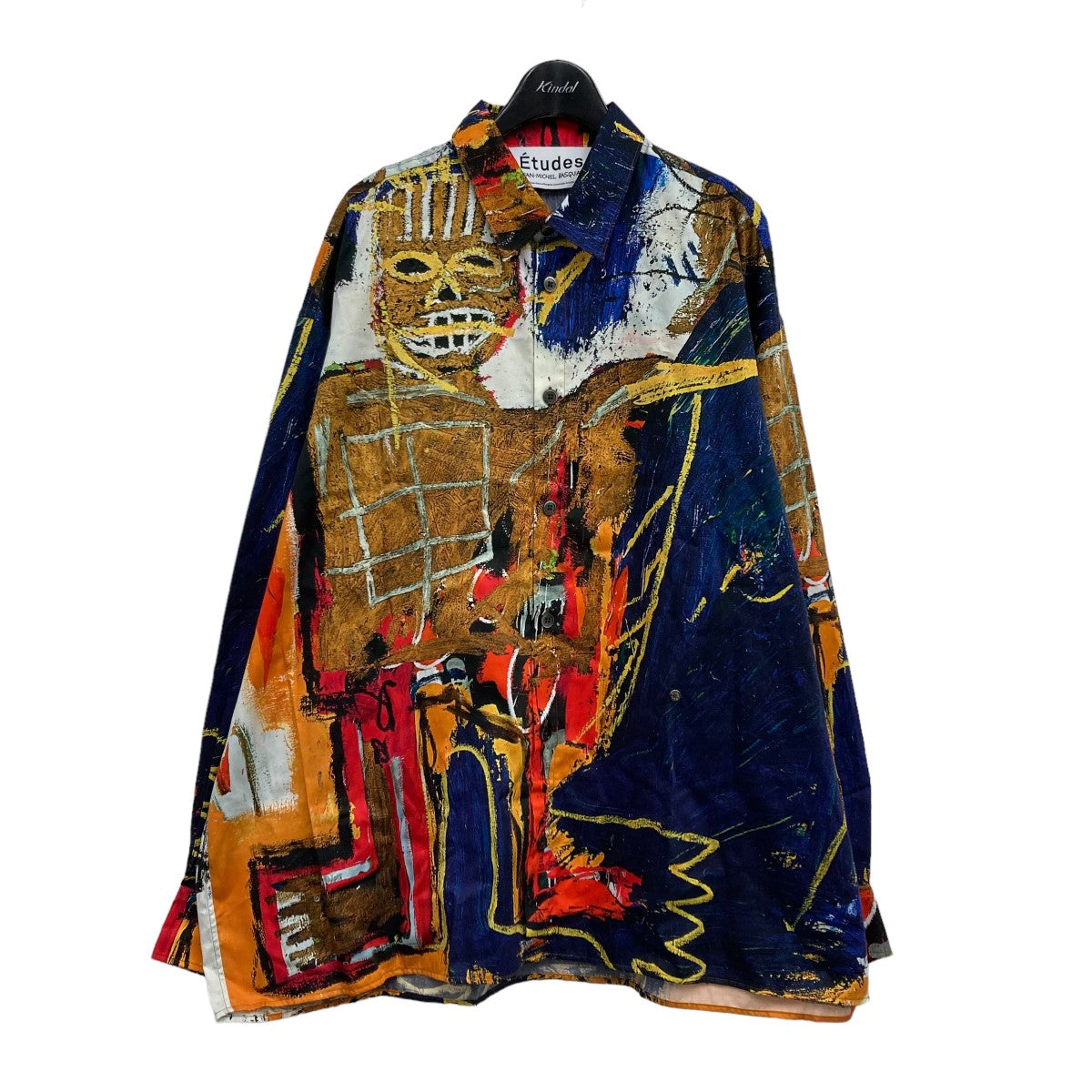 Etudes×Jean Michel Basquiat 2022AW 「ILLUSION LS UNTITLED 62（MULTI）」  グラフィックシャツ マルチカラー サイズ 12｜【公式】カインドオルオンライン ブランド古着・中古通販【kindal】