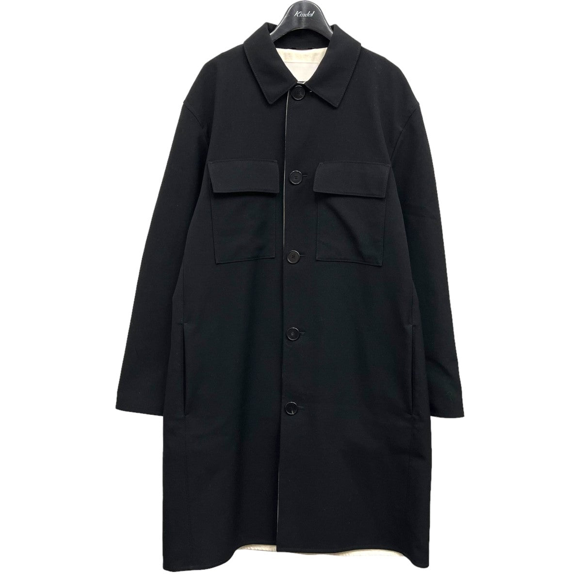 OAMC(オーエーエムシー) ｢I．D．COAT，CAVALRY WOOL｣ コート OAMR430238 ブラック サイズ  S｜【公式】カインドオルオンライン ブランド古着・中古通販【kindal】