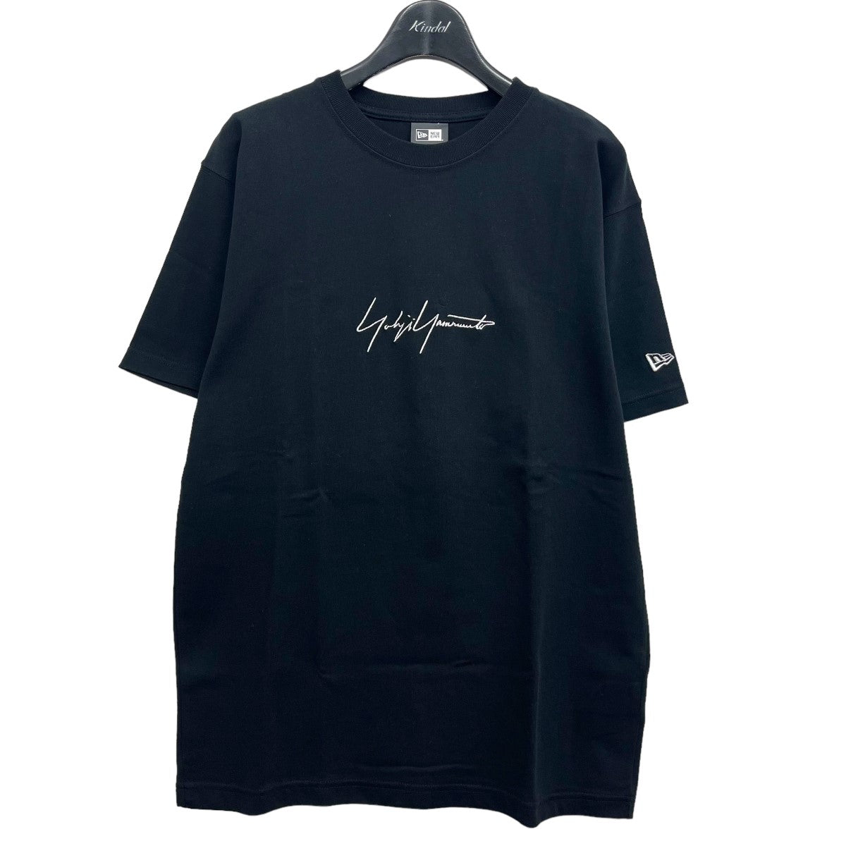 YOHJI YAMAMOTO pour homme×NEW ERA ロゴ刺繍Tシャツ HV-T38-076 ブラック サイズ  13｜【公式】カインドオルオンライン ブランド古着・中古通販【kindal】