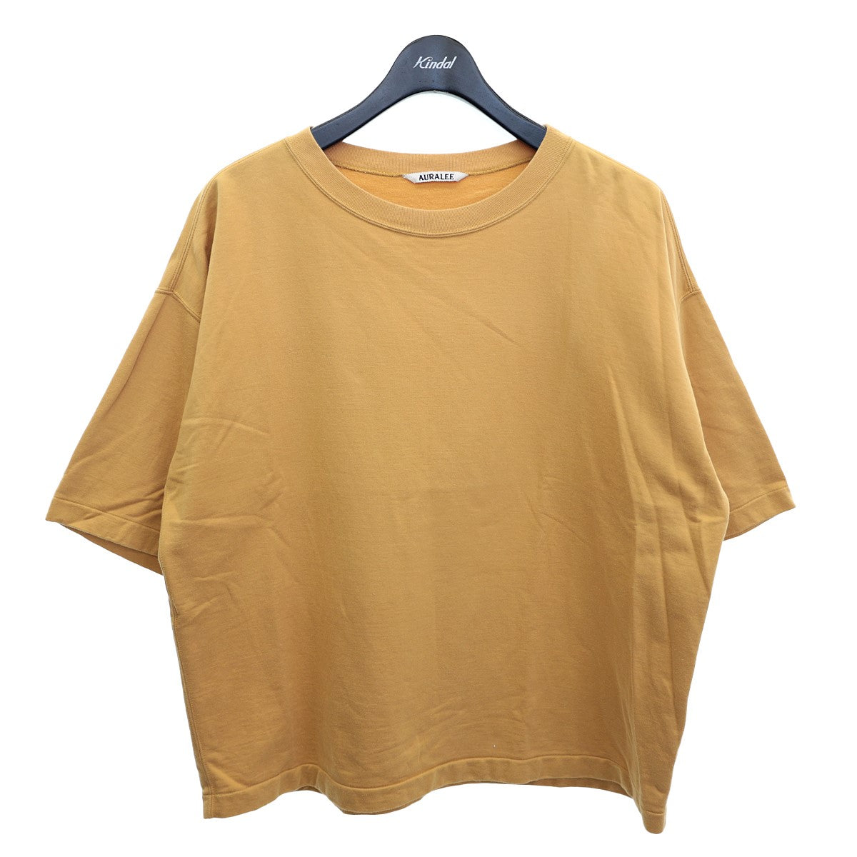 AURALEE(オーラリー) SUPER HIGH GAUGE SWEAT BIG TEEライトスウェットTシャツA8ST02NU A8ST02NU  マスタード系 サイズ 13｜【公式】カインドオルオンライン ブランド古着・中古通販【kindal】